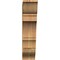 Ekena Millwork Balboa Traditional Rough Sawn Bracket, Western Red Cedar, 6"W x 22"D x 26"H BKT06X22X26BOA01RWR - alternate 4